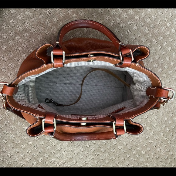 Dooney Bourke Pebble Leather Brenna Bag Wallet